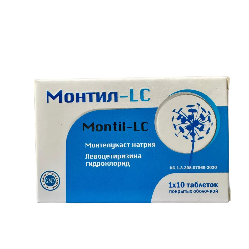 МОНТИЛ-LC 10МГ+5МГ №10 ТАБЛ