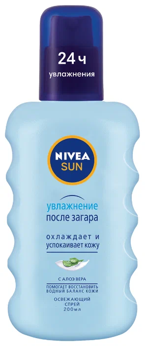 СПРЕЙ П/ЗАГАРА NIVEA (НИВЕЯ) ОСВЕЖАЮЩИЙ 200МЛ