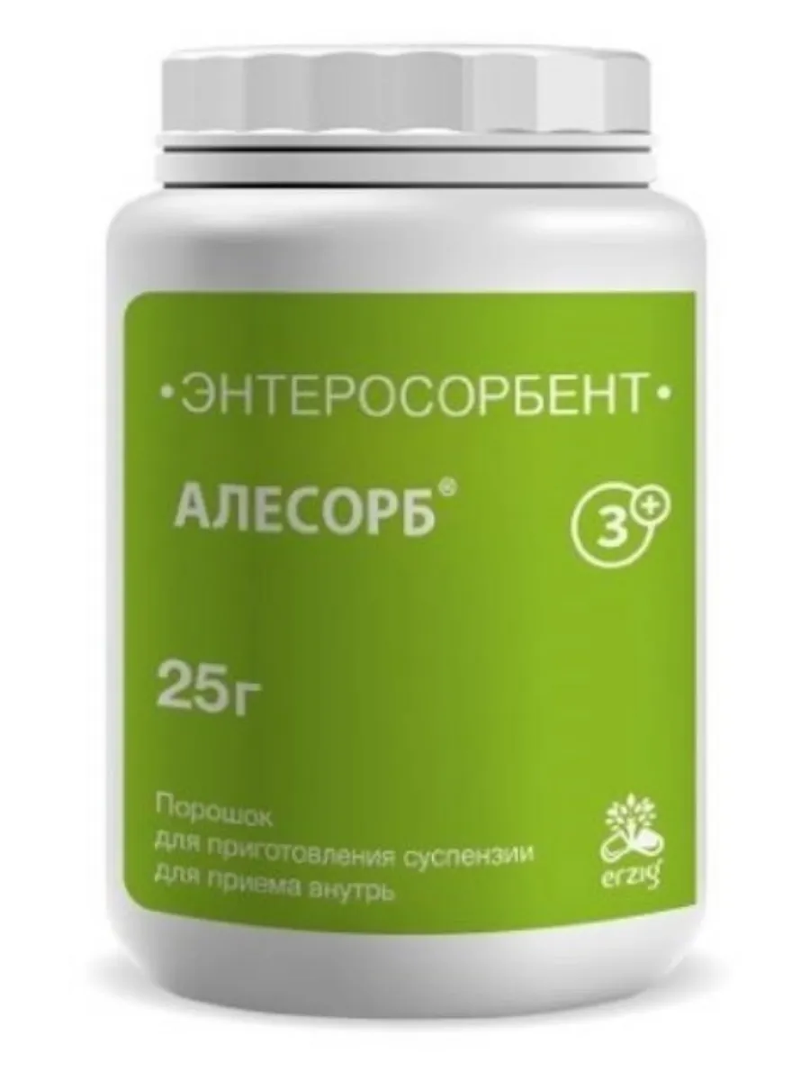 АЛЕСОРБ +3 25ГР БАНКА