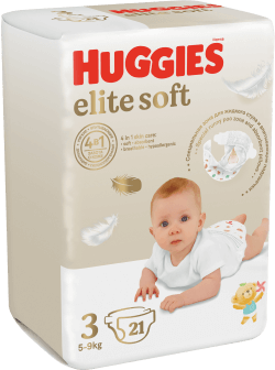 ПОДГУЗНИКИ HUGGIES (ХАГГИС) ELITE SOFT - 3 №21