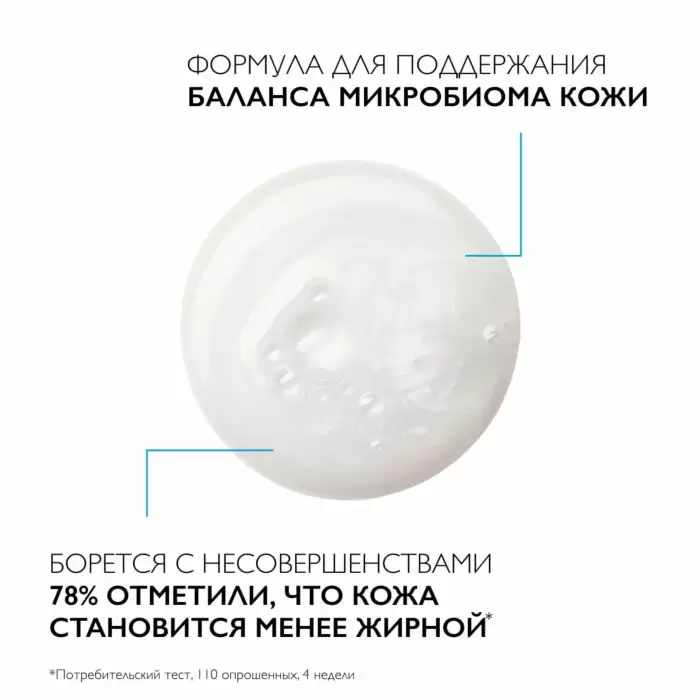 КРЕМ-ГЕЛЬ ОЧИЩ-Й LA ROCHE-POSAY (ЛЯРОШ ПОЗЕ) ЭФФАКЛАР H ISO-BIOME 390МЛ