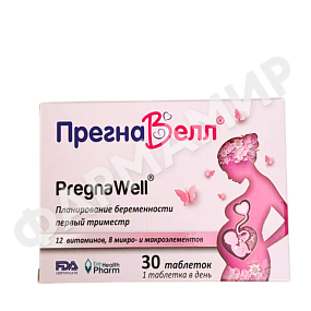 ПРЕГНАВЕЛЛ 1386МГ №30 ТАБЛ ЭЛЕВИТ