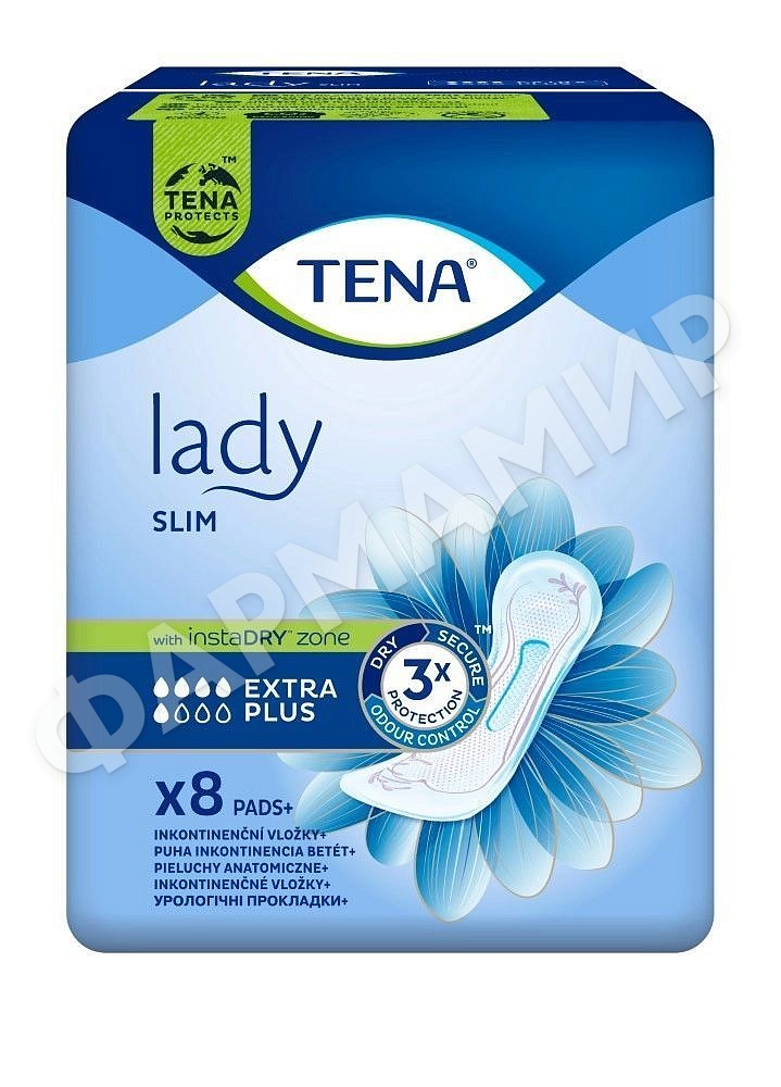 ПРОКЛАДКИ УРОЛОГИЧЕСКИЕ TENA (ТЕНА) EХTRA PLUS №8