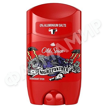 ДЕЗОДОРАНТ ТВЕРДЫЙ OLD SPICE (ОЛД СПАЙС) NIGHTPANTHER 50МЛ