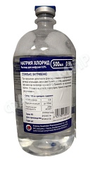 НАТРИЯ ХЛОРИД 0,9% 500МЛ Р-Р Д/ИНФ КИТАЙ