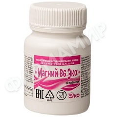 МАГНИЙ В6 № 30 табл (ЭКО) (НДС)