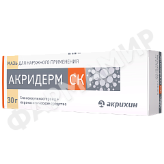 АКРИДЕРМ СК 30ГР №1 МАЗЬ
