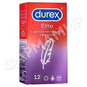 ПРЕЗЕРВАТИВЫ DUREX (ДЮРЕКС) ELITE СВЕРХТОНКИЕ №12