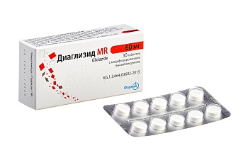 ДИАГЛИЗИД МR 60МГ №30 ТАБЛ