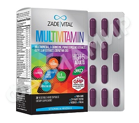 МУЛЬТИВИТАМИН ZADE VITAL (ЗАДЕ ВИТАЛ) №30 КАПС
