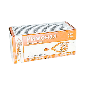 РИМОНАЛ 0,2% 5МЛ №1 КАПЛИ ГЛАЗ