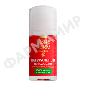 ДЕЗОДОРАНТ НАТУРАЛЬНЫЙ LIBREDERM (ЛИБРЕДЕРМ) АЛЮМО-КАЛИЕВЫЕ КВАСЦЫ 50МЛ