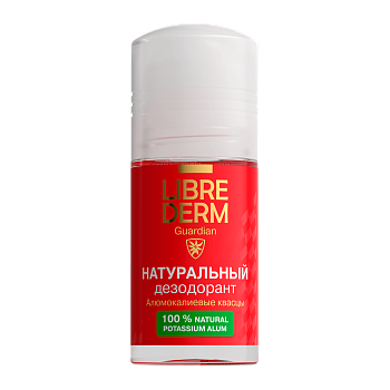 ДЕЗОДОРАНТ НАТУРАЛЬНЫЙ LIBREDERM (ЛИБРЕДЕРМ) АЛЮМО-КАЛИЕВЫЕ КВАСЦЫ 50МЛ