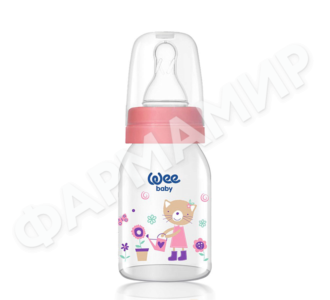 БУТЫЛОЧКА WEE BABY (ВИИ БЕЙБИ) СТЕКЛО 125МЛ (877)