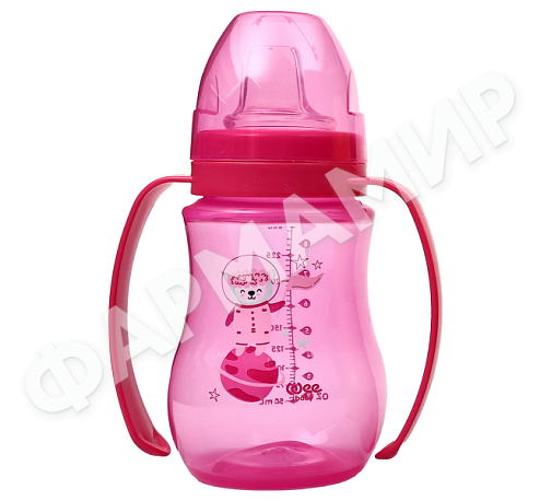 НЕПРОЛИВАЙКА WEE BABY (ВИИ БЕЙБИ) АНТИКОЛИКОВАЯ С РУЧКАМИ 250МЛ (ПП) (754)