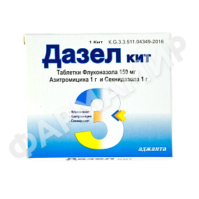 ДАЗЕЛ КИТ 150МГ+1Г+1Г №4 ТАБЛ