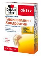 ДОППЕЛЬГЕРЦ AKTIV ГЛЮКОЗАМИН+ХОНДРОИТИН №30 КАПС