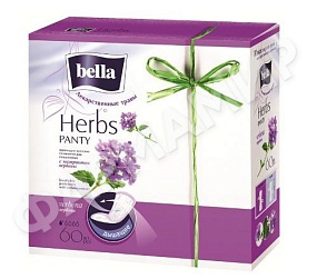 ПРОКЛАДКИ ЕЖЕДНЕВНЫЕ BELLA (БЕЛЛА) PANTY HERBS ВЕРБЕНА 60ШТ