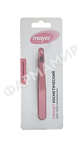 ПИНЦЕТ КОСМЕТИЧ MAYER (МАЕР) ЦВЕТНОЙ