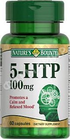 5-НТР (5-гидрокситриптофан)100мг №60 NATURES'S BOUNTY (НЕЙЧЕРЕС БАУНТИ) (НДС)