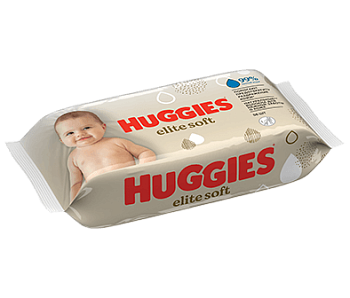 САЛФЕТКИ ВЛАЖНЫЕ Д/ДЕТЕЙ HUGGIES (ХАГГИС) ELITE SOFT №56