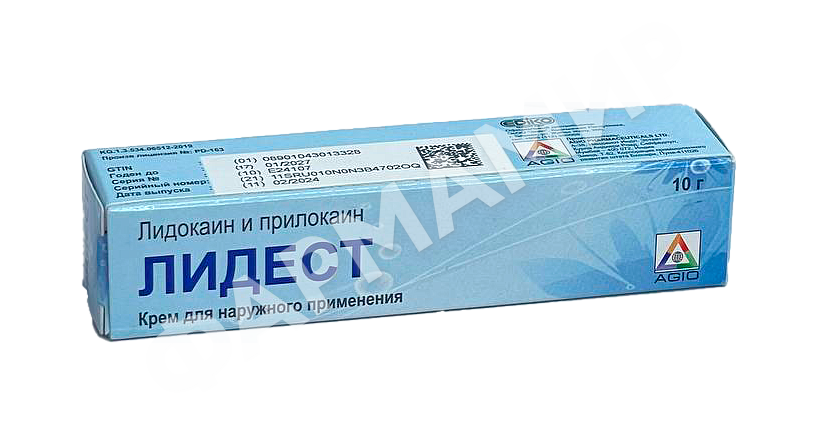 ЛИДЕСТ 10Г КРЕМ Д/НАРУЖ ПРИМ