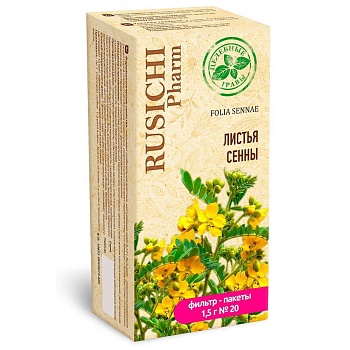 РУСИЧИ ЛИСТЬЯ СЕННЫ 1,5ГР №20 Ф/П