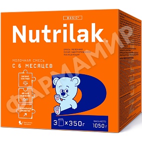 СМЕСЬ МОЛОЧНАЯ NUTRILAK (НУТРИЛАК) BASIC №2 АДАП ПОСЛ C 6МЕС 1050ГР