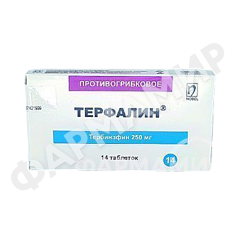 ТЕРФАЛИН 250МГ №14 ТАБЛ