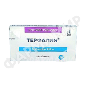 ТЕРФАЛИН 250МГ №14 ТАБЛ