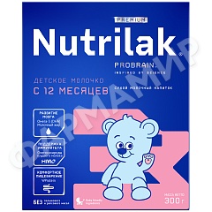 СМЕСЬ МОЛОЧНАЯ NUTRILAK (НУТРИЛАК) PREMIUM №3 C 12 МЕС 600ГР