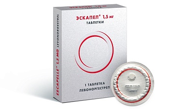 ЭСКАПЕЛ 1,5Г №1 ТАБЛ