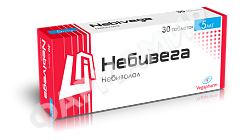 НЕБИВЕГА 5МГ №30 ТАБЛ