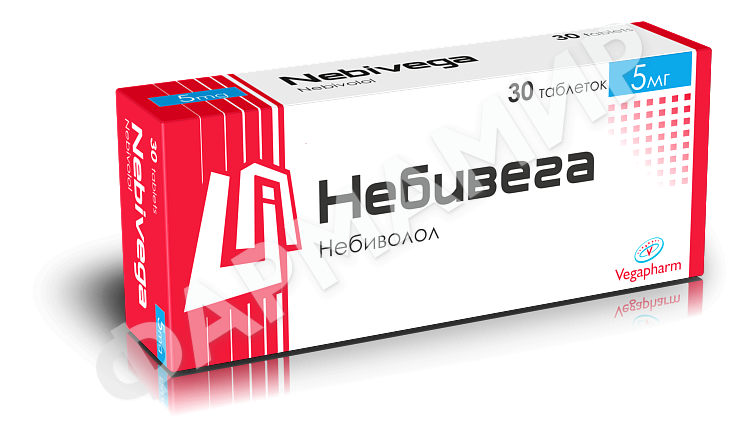НЕБИВЕГА 5МГ №30 ТАБЛ