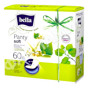 ПРОКЛАДКИ ЕЖЕДНЕВНЫЕ BELLA (БЕЛЛА) PANTY HERBS ЛИПОВЫЙ ЦВЕТ 60ШТ