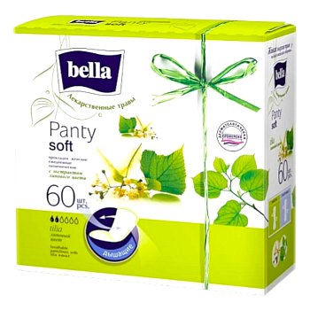 ПРОКЛАДКИ ЕЖЕДНЕВНЫЕ BELLA (БЕЛЛА) PANTY HERBS ЛИПОВЫЙ ЦВЕТ 60ШТ