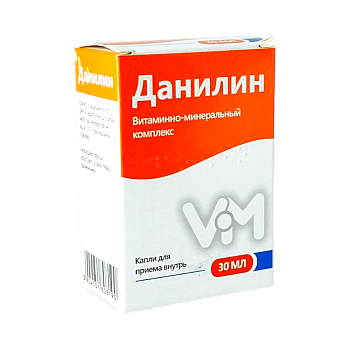 ДАНИЛИН 30МЛ КАПЛИ