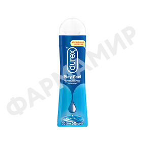 ГЕЛЬ-СМАЗКА DUREX (ДЮРЕКС) PLAY FEEL Д/ПОВЫШ ЧУВСТ 50МЛ