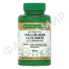 ГЛИЦИНАТ МАГНИЯ 1158МГ №90 КАПС NATURE'S BOUNTY
