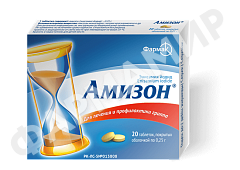 АМИЗОН 0,25Г №20 ТАБЛ