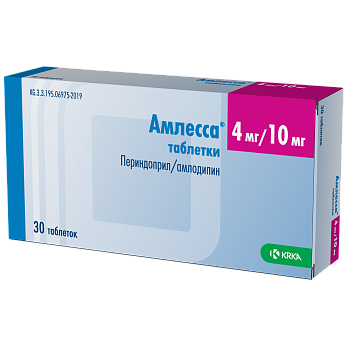 АМЛЕССА 4МГ/10МГ №30 ТАБЛ