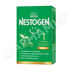 СМЕСЬ МОЛОЧНАЯ NESTLE NESTOGEN (НЕСТЛЕ НЕСТОЖЕН) С ПРЕБИОТИКАМИ 1 300ГР
