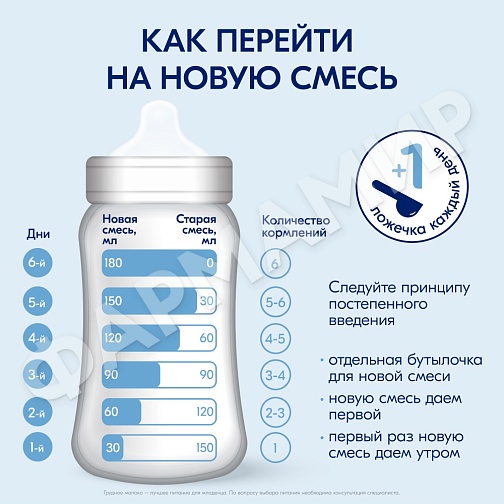 СМЕСЬ МОЛОЧНАЯ KABRITA (КАБРИТА) ПОСЛЕДУЮЩАЯ АДАПТИРОВАННАЯ GOLD 2 400ГР
