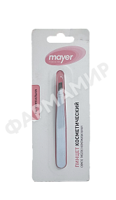 ПИНЦЕТ КОСМЕТИЧ MAYER (МАЕР) ЦВЕТНОЙ