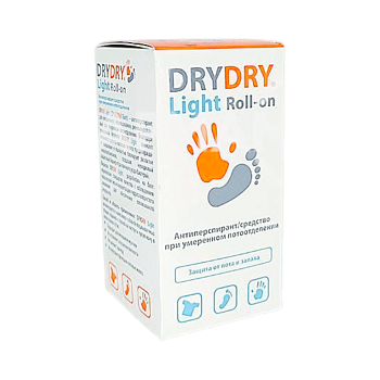 DRYDRY (ДРАЙДРАЙ) ДЕЗОДОРАНТ ЖИДКИЙ  LIGHT 50МЛ