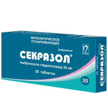 СЕКРАЗОЛ 30МГ №20 ТАБЛ