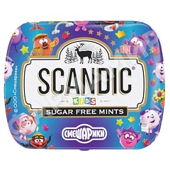 КОНФЕТЫ SCANDIC (СКАНДИК) Б/САХ ТУТТИ-ФРУТТИ СМЕШАРИКИ 14ГР