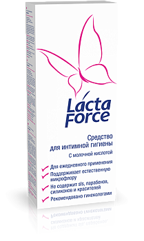 911 ГЕЛЬ Д/ИНТИМ ГИГИЕНЫ LACTAFORCE МОЛОЧНАЯ КИСЛОТА 200МЛ