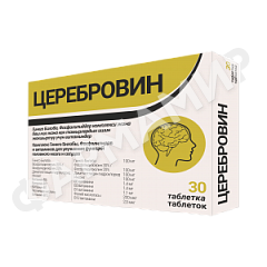 ЦЕРЕБРОВИН №30 ТАБЛ