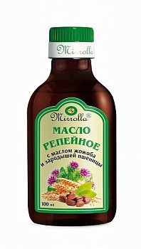 Масло косметическое РЕПЕЙНОЕ "НМ" Зародыши Пшеницы и Жожоба 100мл (НДС)